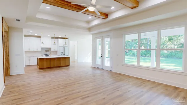 a view of a house with garden