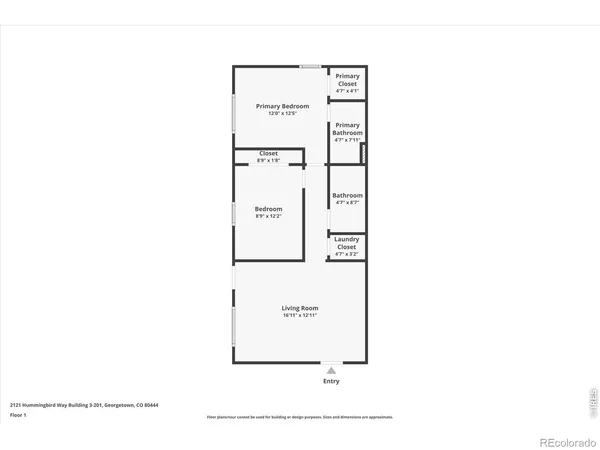 a front view of a building with street view