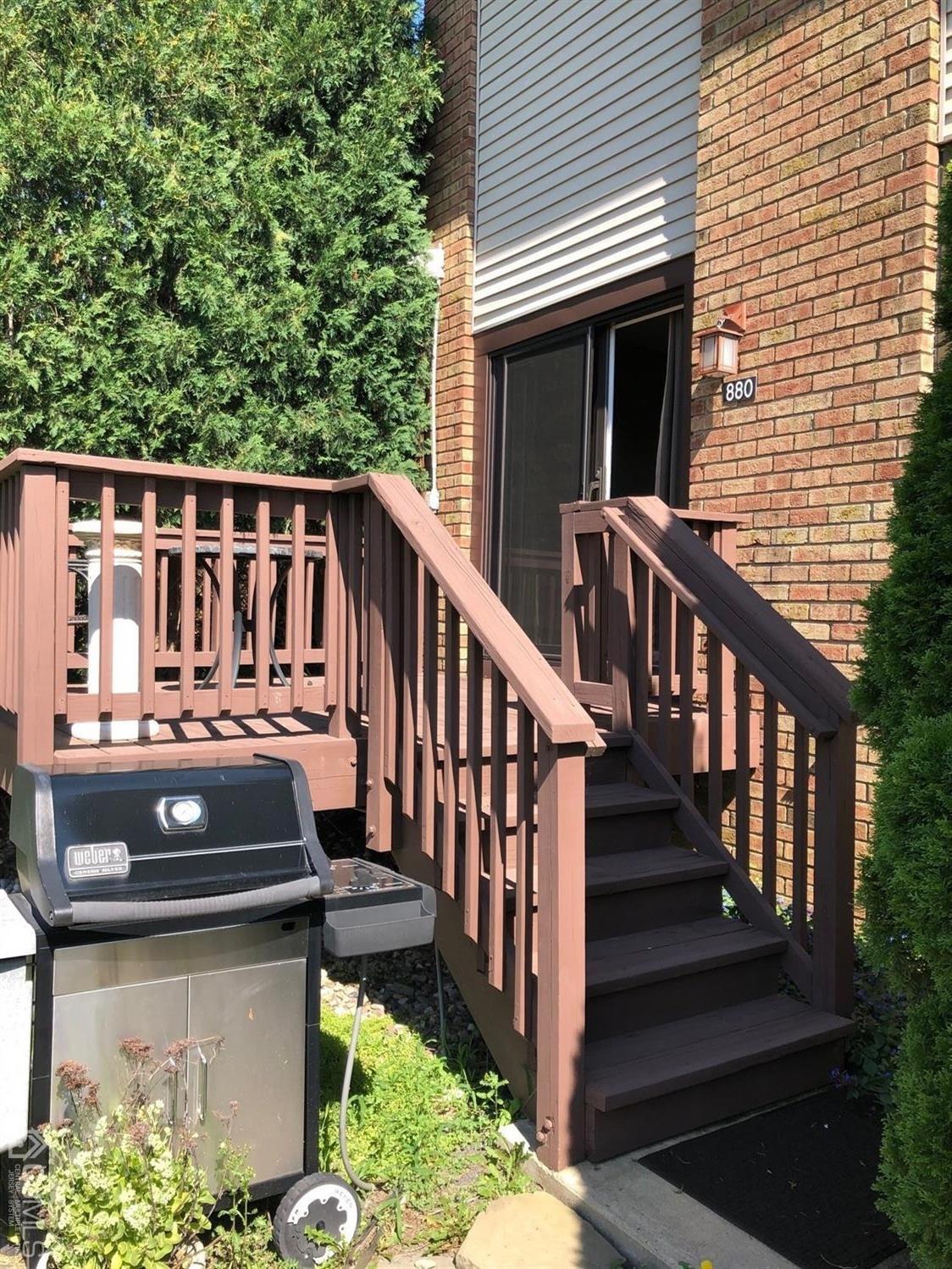 880 Robin Road Hillsborough, NJ 08844 - Photo 12 of 37 a view of a balcony with chairs