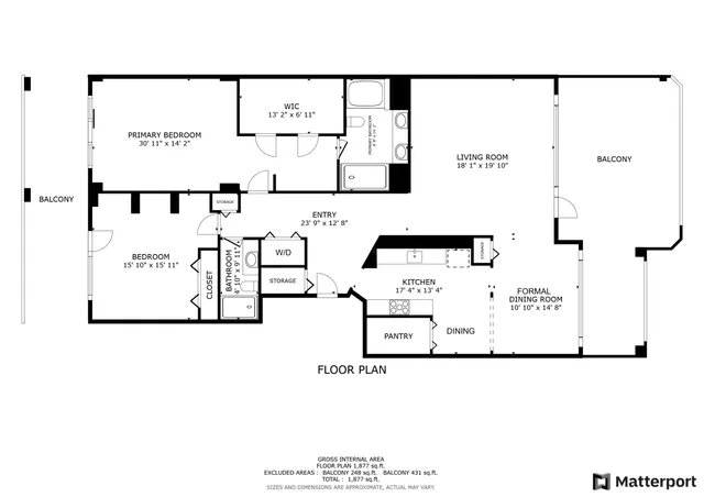 $695,000 | 4301 North Ocean Boulevard, Unit 203, Boca Raton, FL 33431