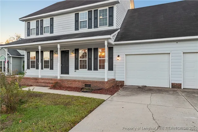 a house view with a outdoor space