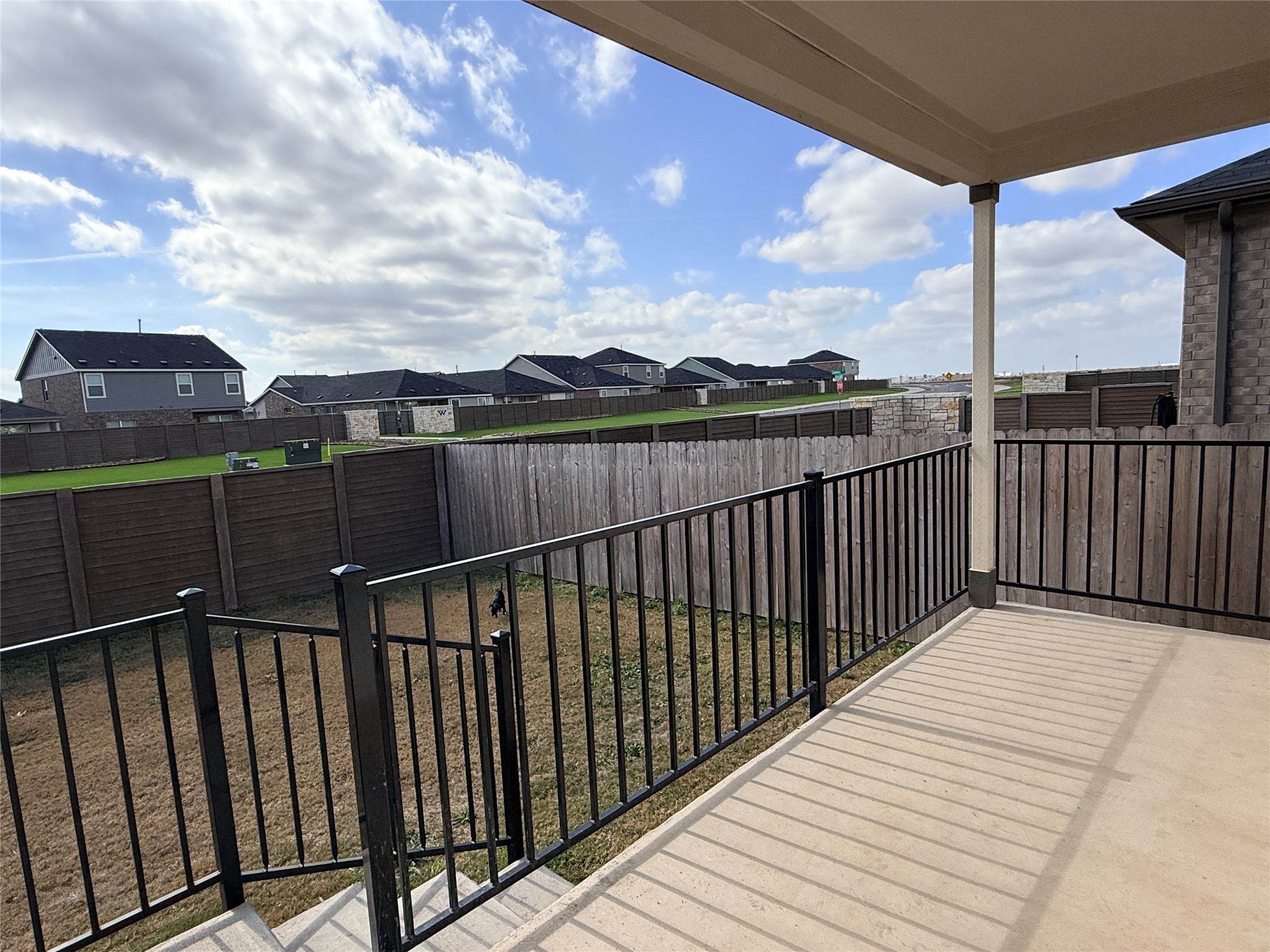 289 Sormonne Loop Kyle, TX 78640 - Photo 2 of 32 Balcony with a residential view