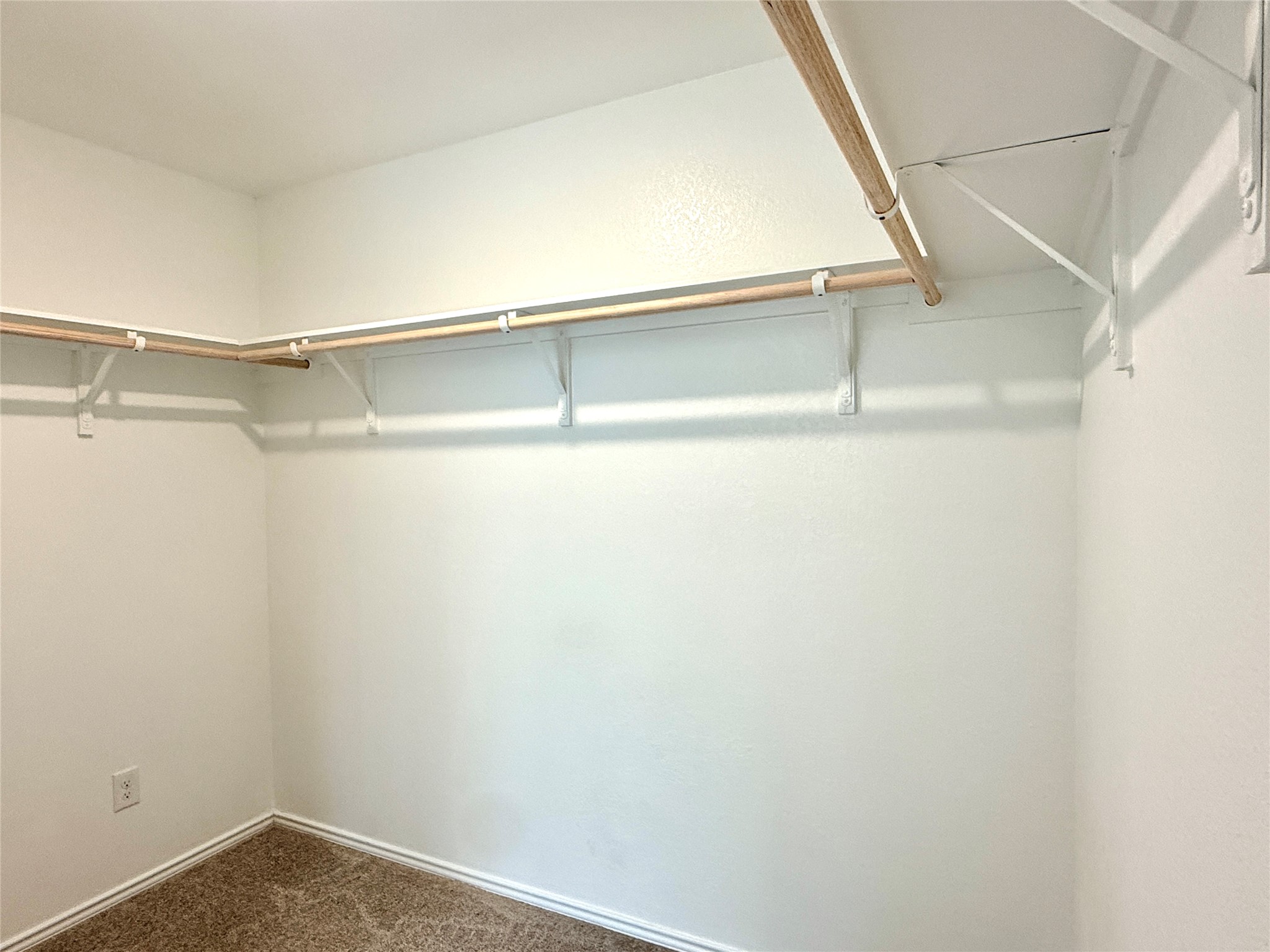 289 Sormonne Loop Kyle, TX 78640 - Photo 30 of 32 Walk in closet with dark colored carpet