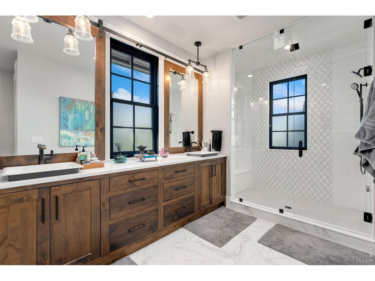 4252 Mountain Shadow Way Timnath, CO 80547 - Photo 25 of 49 Primary suite features heated floors and steam shower