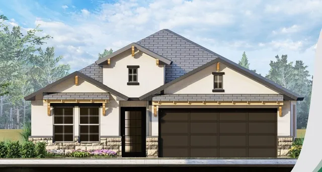 a front view of a house with a porch