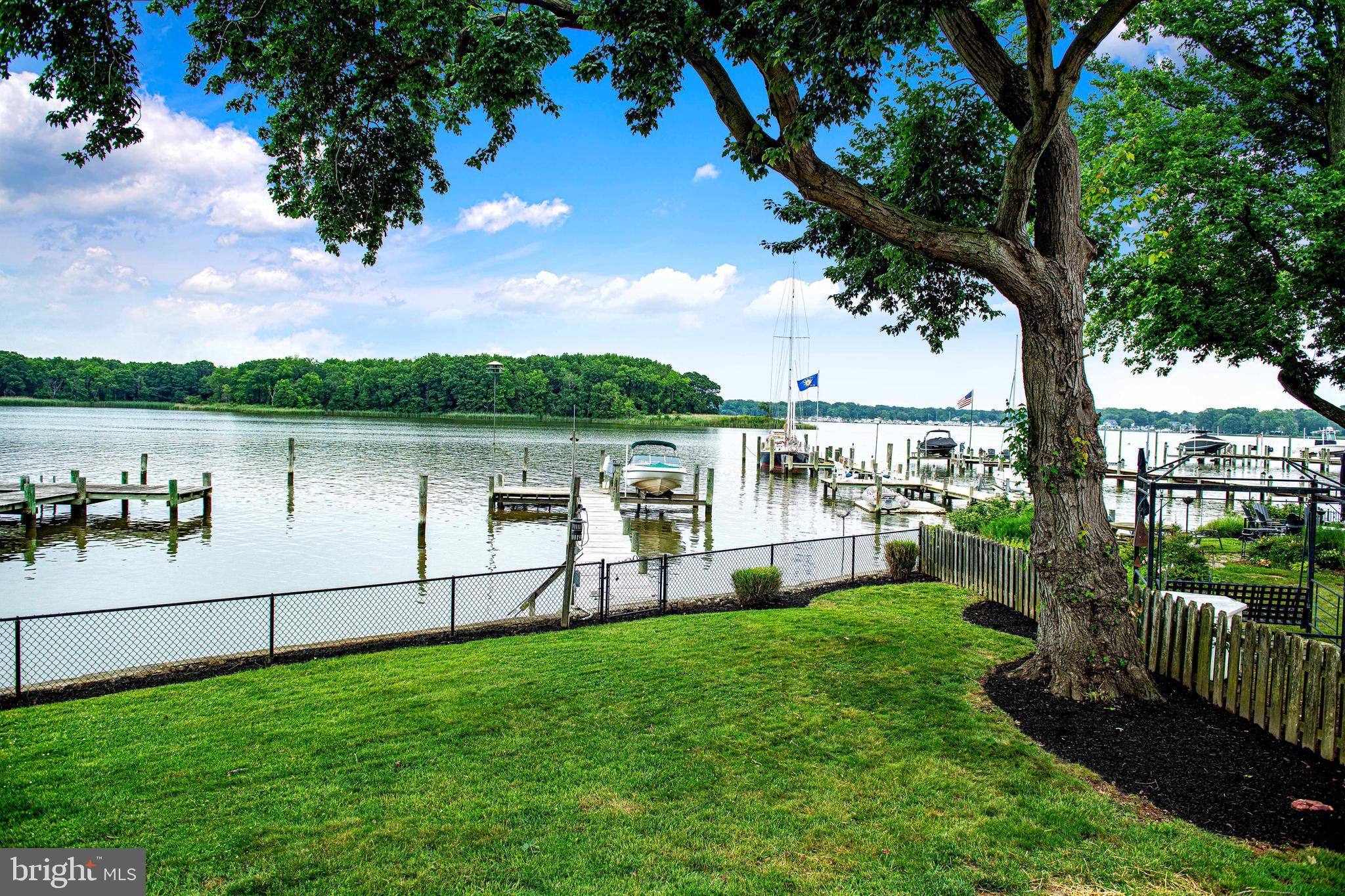 1825 Wilson Point Road Middle River, MD 21220 - Photo 54 of 63 a view of a lake with a garden and mountain view