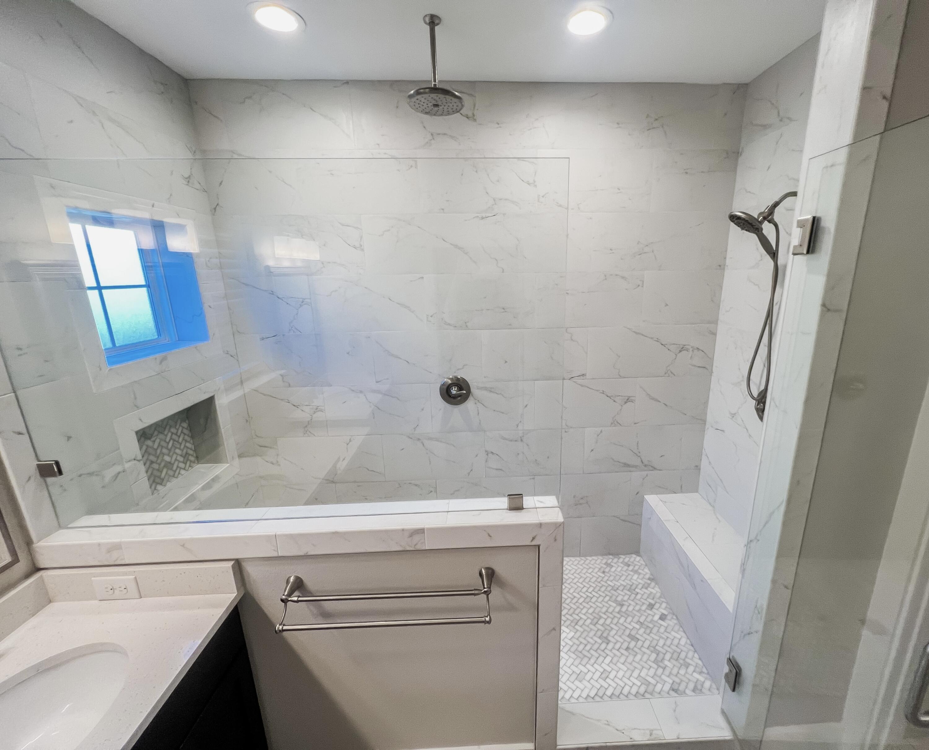 1159 Deer Moss Loop Niceville, FL 32578 - Photo 14 of 24 a bathroom with a shower and a sink