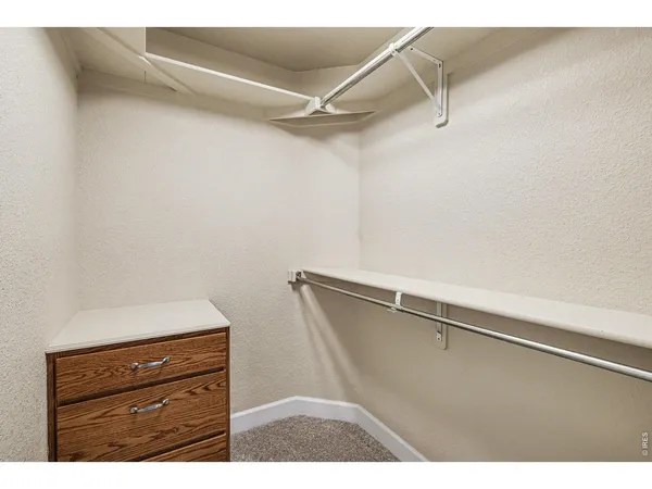a view of a closet