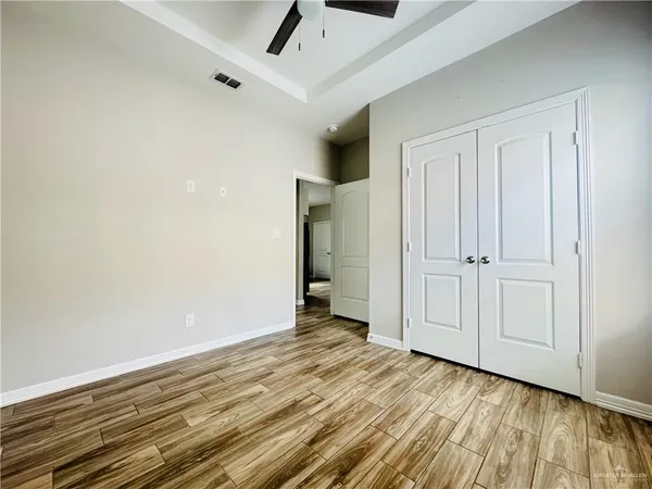 wooden floor in an empty room