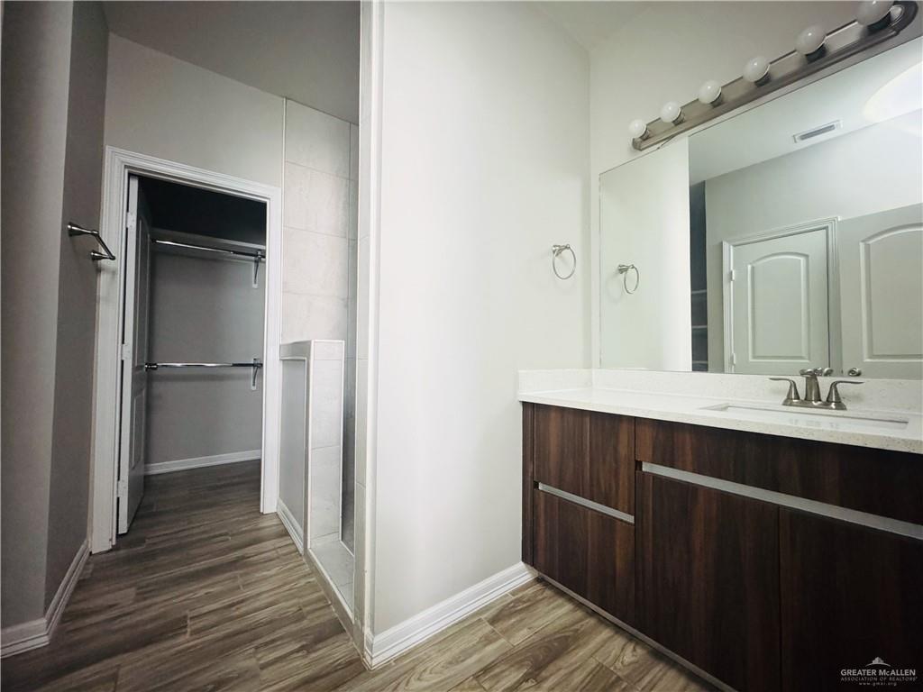 812 Kentucky Street, Unit 1 Mission, TX 78573 - Photo 17 of 18 a view of a bathroom from the hallway