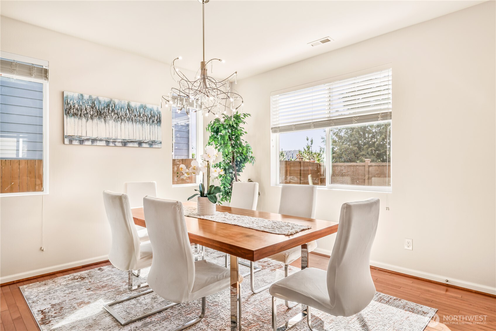 17712 39th Drive Southeast Bothell, WA 98012 - Photo 17 of 40 a view of a dining room with furniture window and outside view