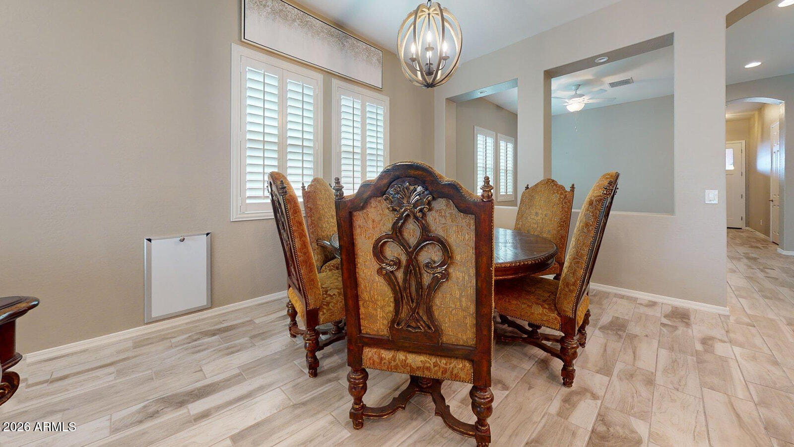 3526 East Spring Wheat Lane Gilbert, AZ 85296 - Photo 20 of 64 3526-E-Spring-Wheat-Ln-Dining-Room