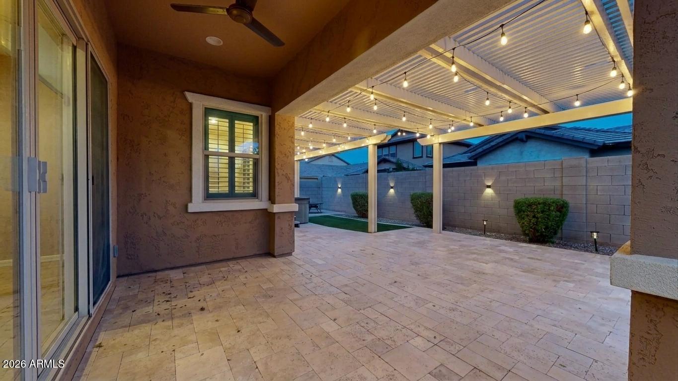 3526 East Spring Wheat Lane Gilbert, AZ 85296 - Photo 9 of 64 wheat patio twilight