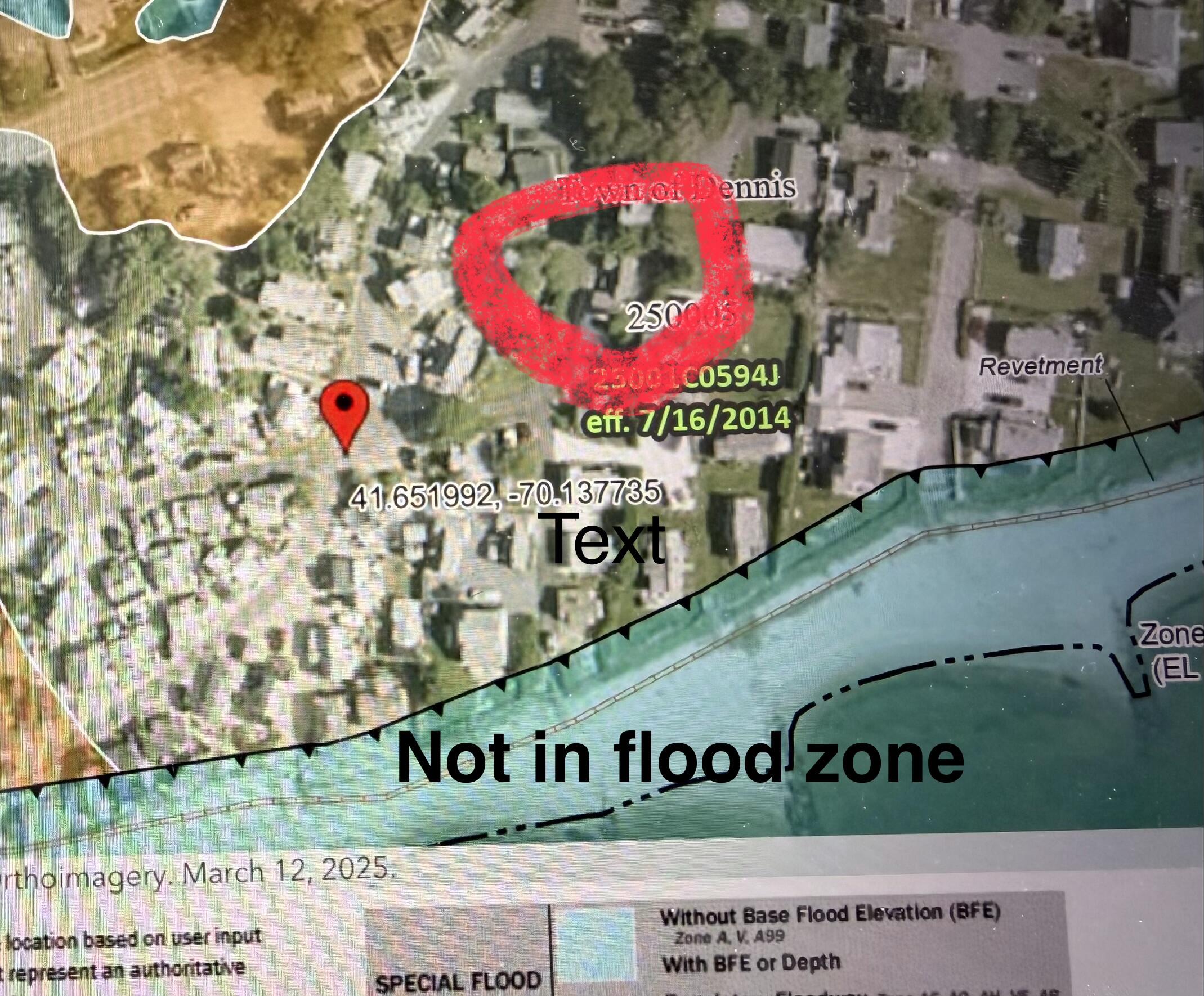 241 Old Wharf Road, Unit 162 Dennis Port, MA 02639 - Photo 24 of 25 NOT IN FLOOD ZONE