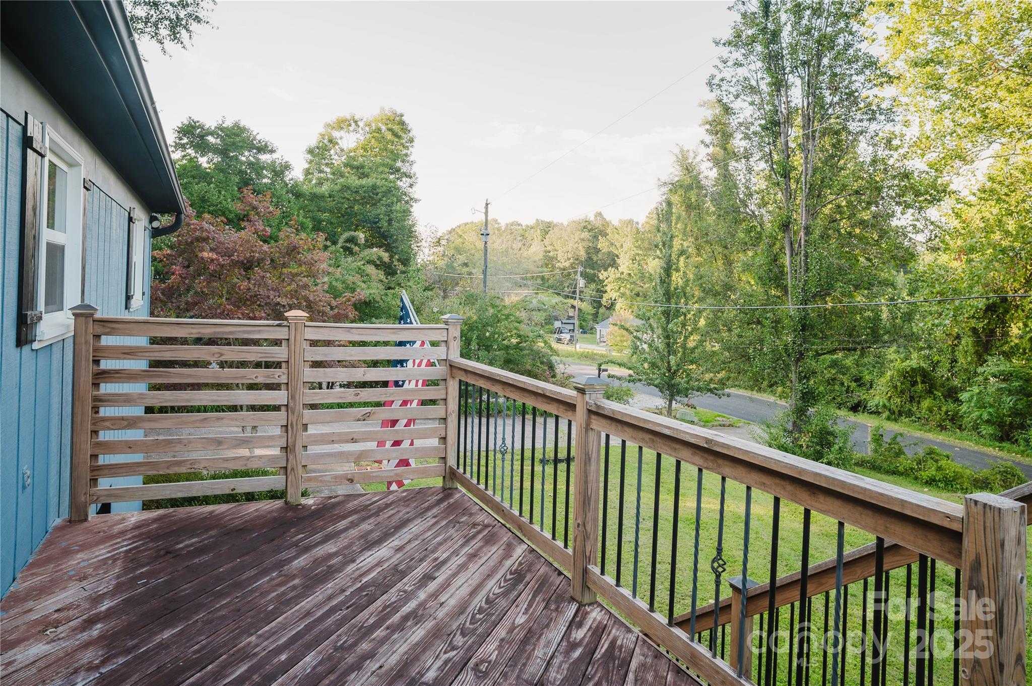 20 Ridgeway Drive Flat Rock, NC 28731 - Photo 13 of 47 a view of a balcony with an outdoor space