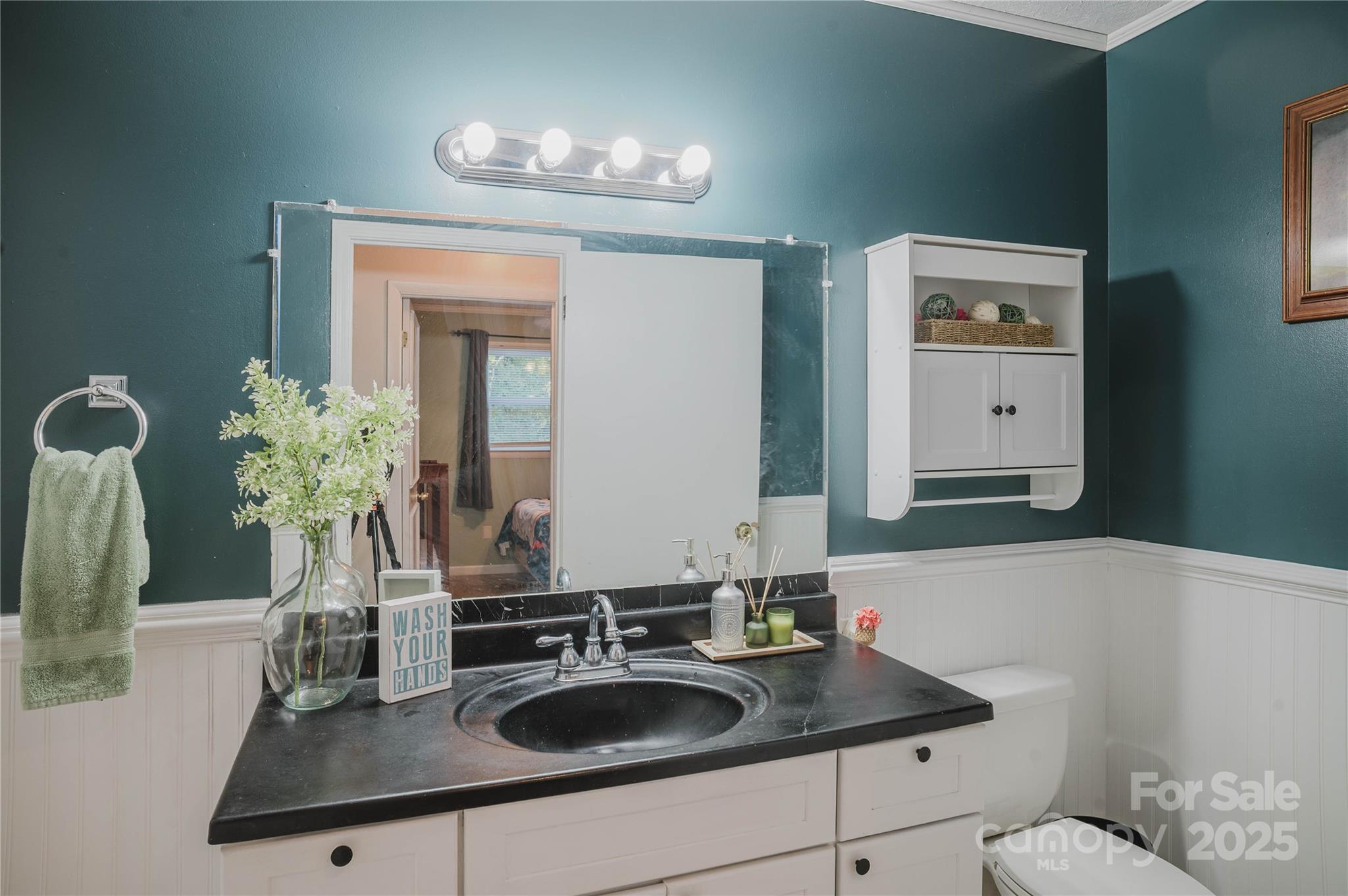 20 Ridgeway Drive Flat Rock, NC 28731 - Photo 25 of 47 a bathroom with a sink and a mirror