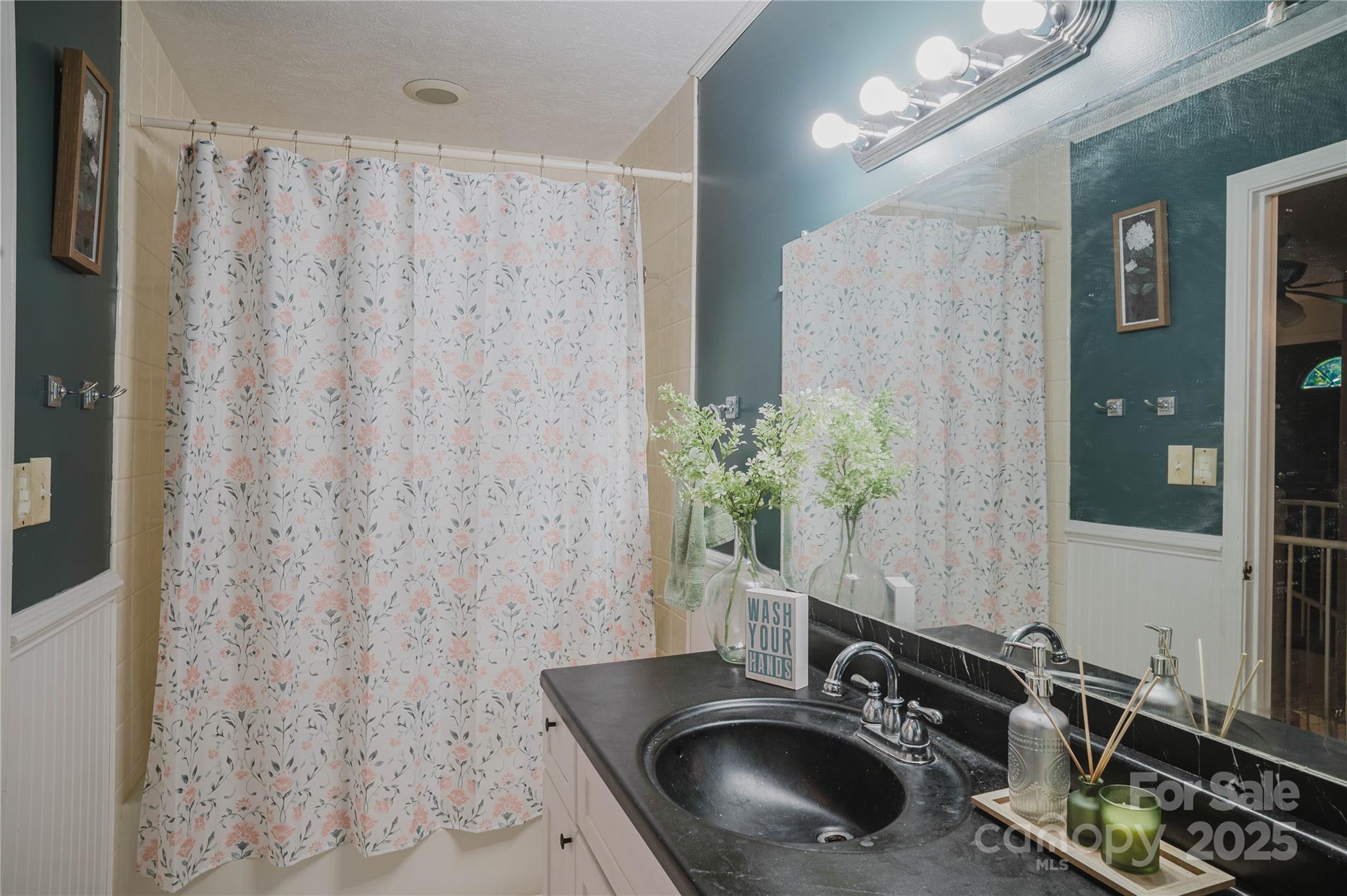 20 Ridgeway Drive Flat Rock, NC 28731 - Photo 26 of 47 a bathroom with a sink a toilet and a mirror