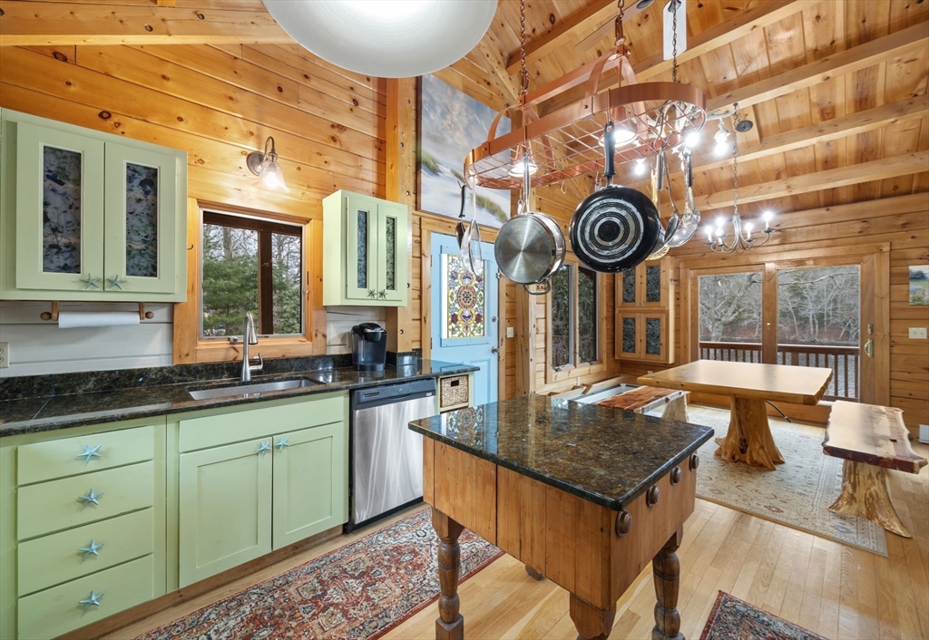119 Valley Bars Road Bourne, MA 02532 - Photo 9 of 36 a very nice looking kitchen with a large window