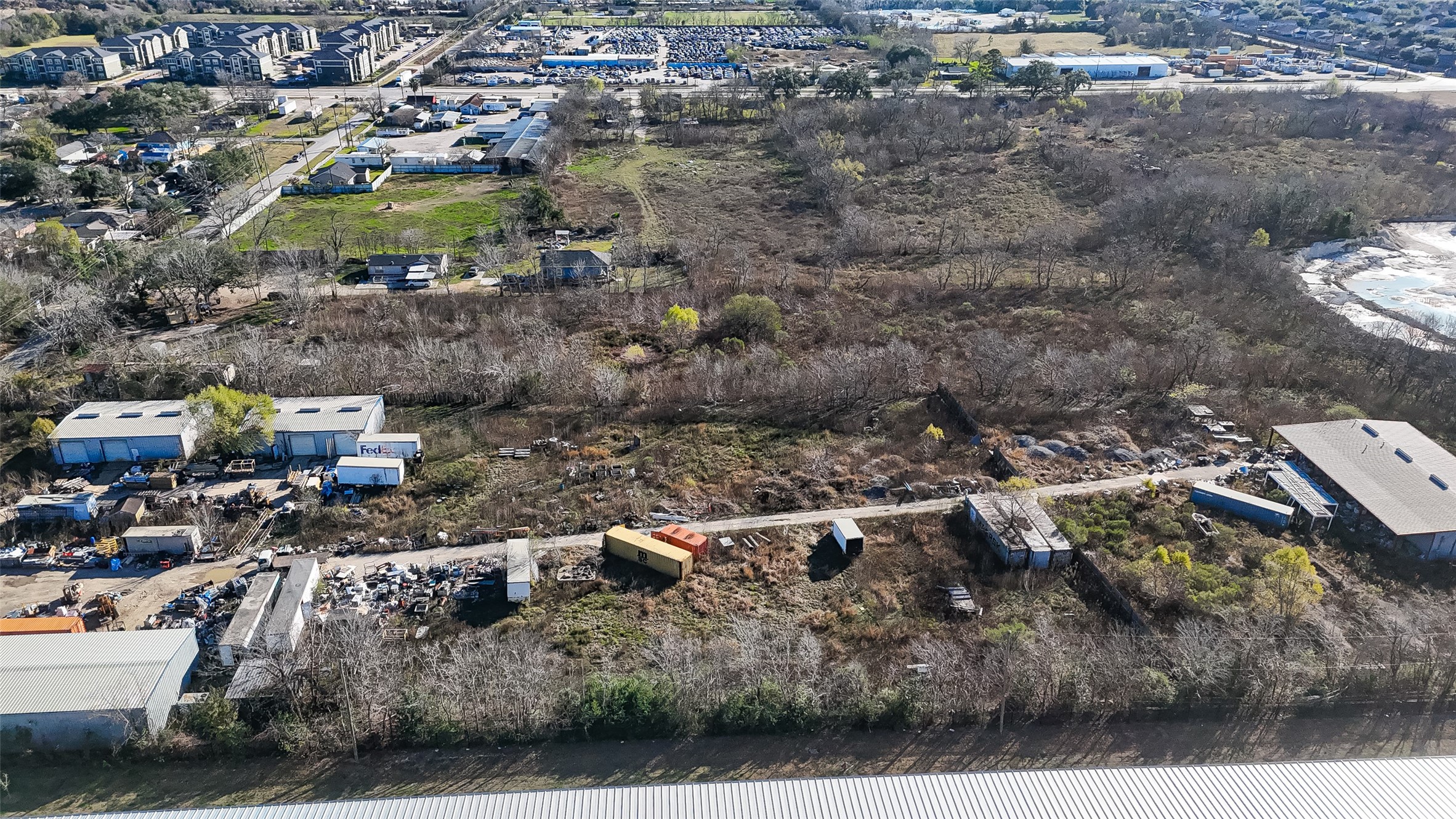 3934 Fuqua Street Houston, TX 77047 - Photo 32 of 43 a view of multiple houses with yard
