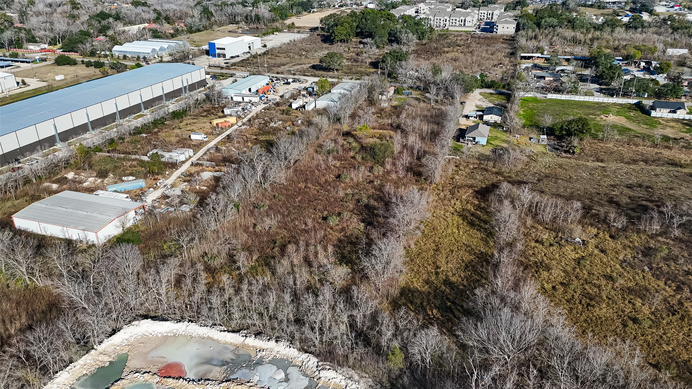 3934 Fuqua Street Houston, TX 77047 - Photo 10 of 43 a view of a city from a yard