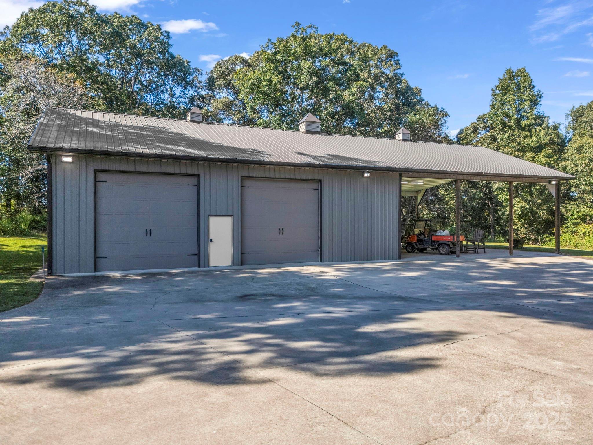 1235 Bob Falls Road Shelby, NC 28150 - Photo 36 of 47 a view of a house with a yard and garage
