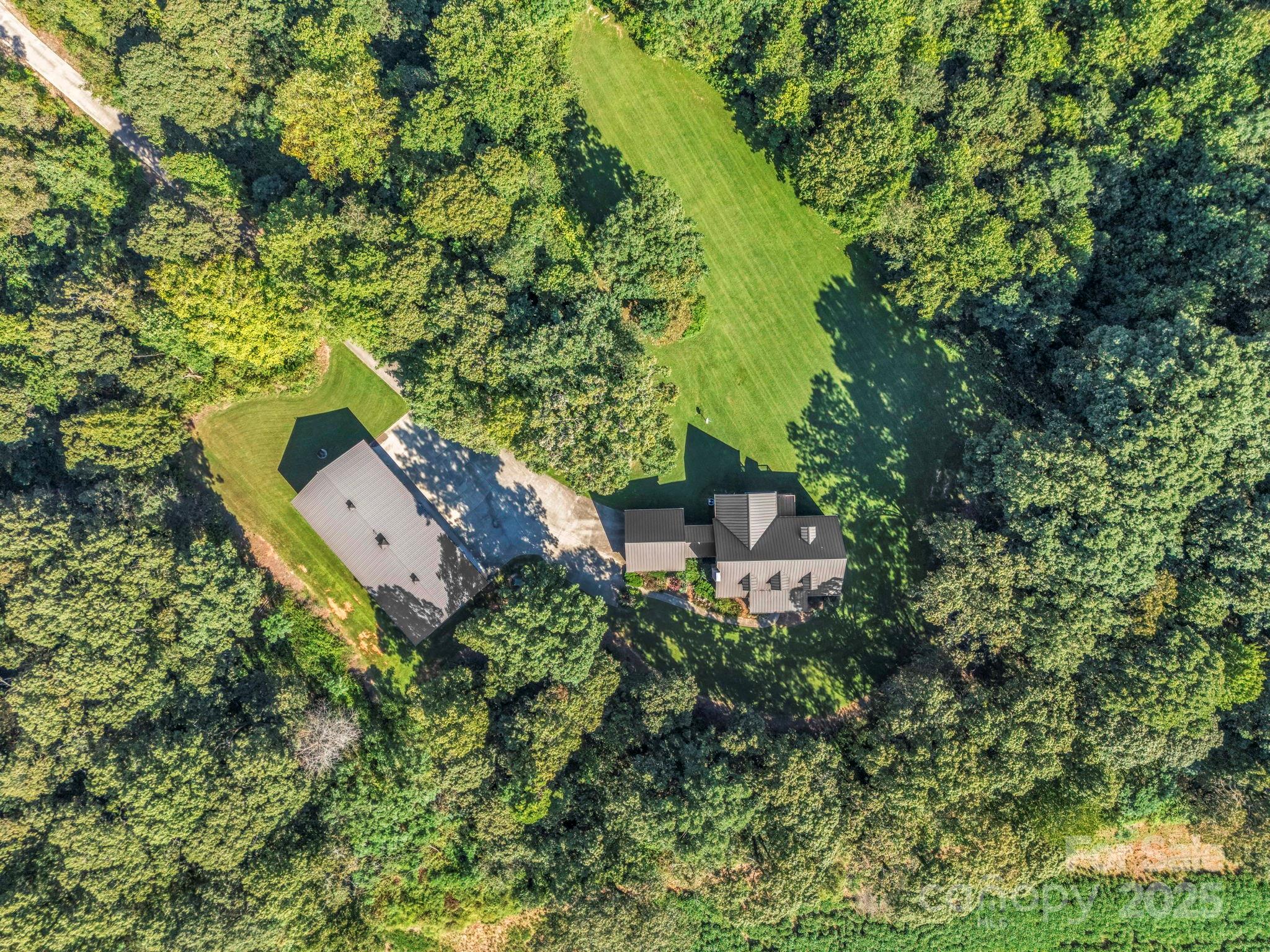 1235 Bob Falls Road Shelby, NC 28150 - Photo 47 of 47 an aerial view of a house with a yard