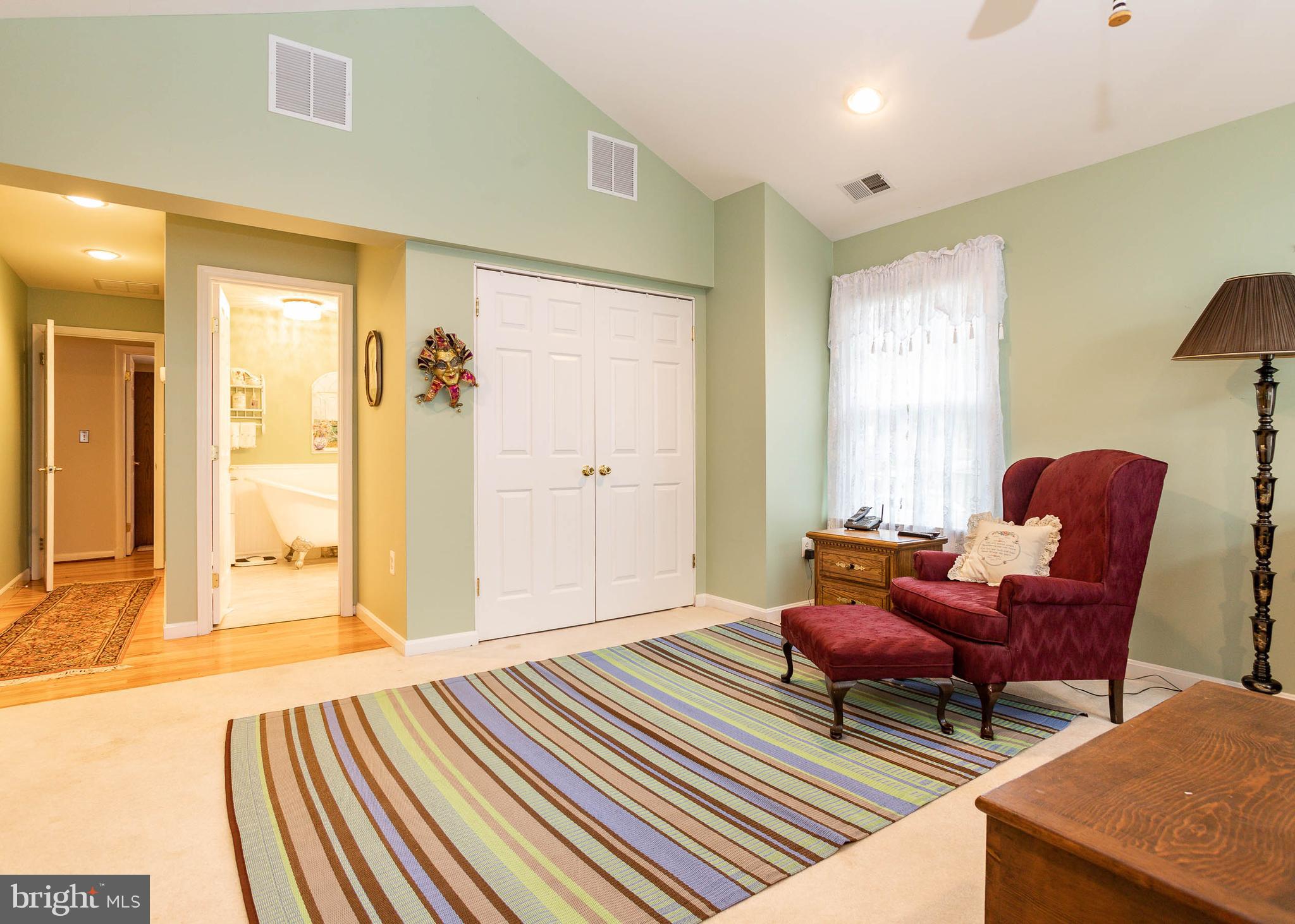 4037 High Point Road Ellicott City, MD 21042 - Photo 21 of 64 Master Bedroom vaulted ceiling