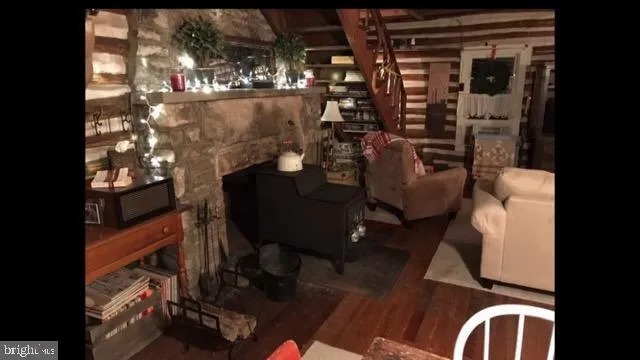 a balcony with table and chairs