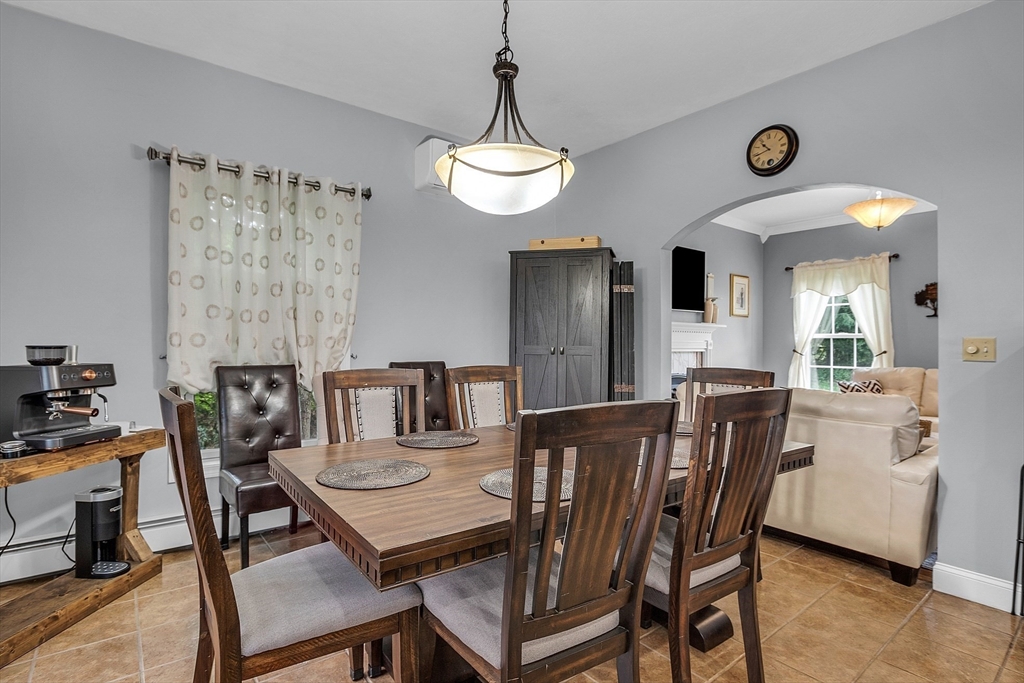22 French Road Templeton, MA 01468 - Photo 12 of 42 a view of a dining room with furniture window and wooden floor