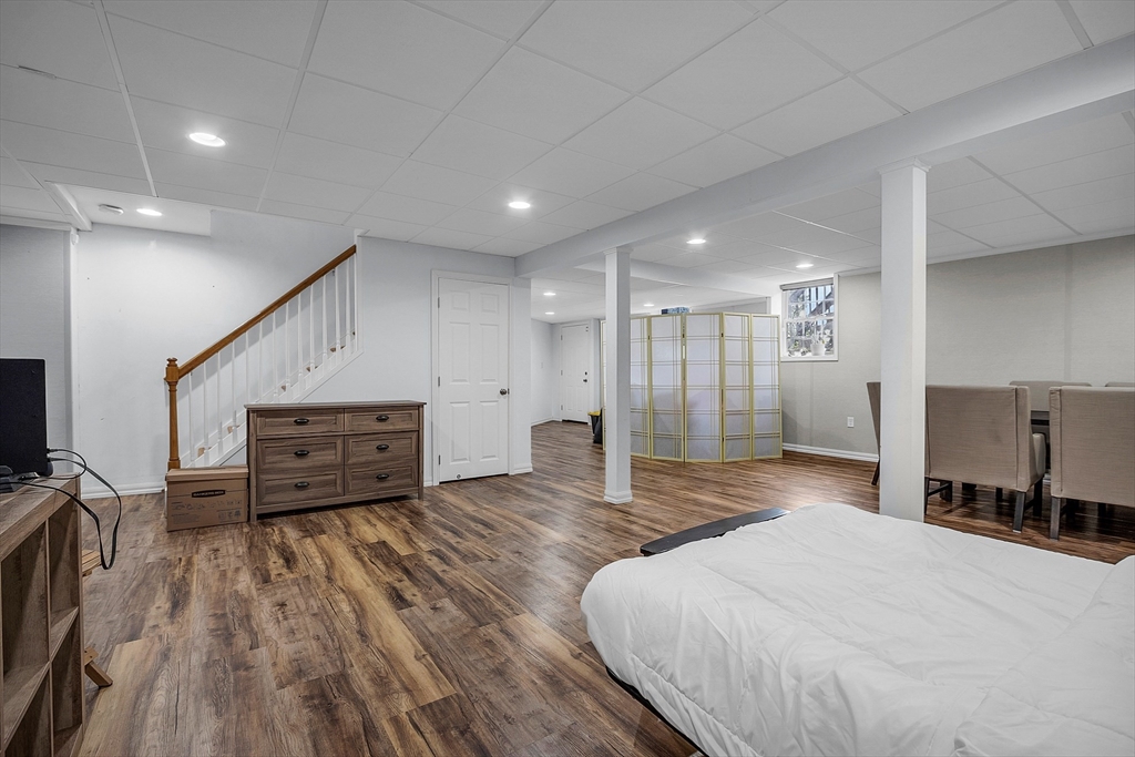 22 French Road Templeton, MA 01468 - Photo 34 of 42 a spacious bedroom with a bed and a flat screen tv