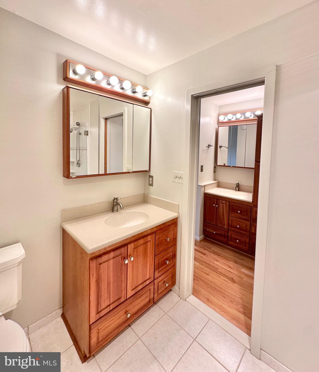 2021 Lakebreeze Way Reston, VA 20191 - Photo 26 of 51 a bathroom with a sink and a mirror