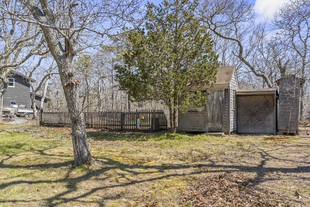 7 Pip'n Road Edgartown, MA 02539 - Photo 37 of 41 a view of a yard with trees