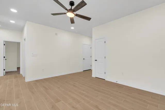 wooden floor in an empty room