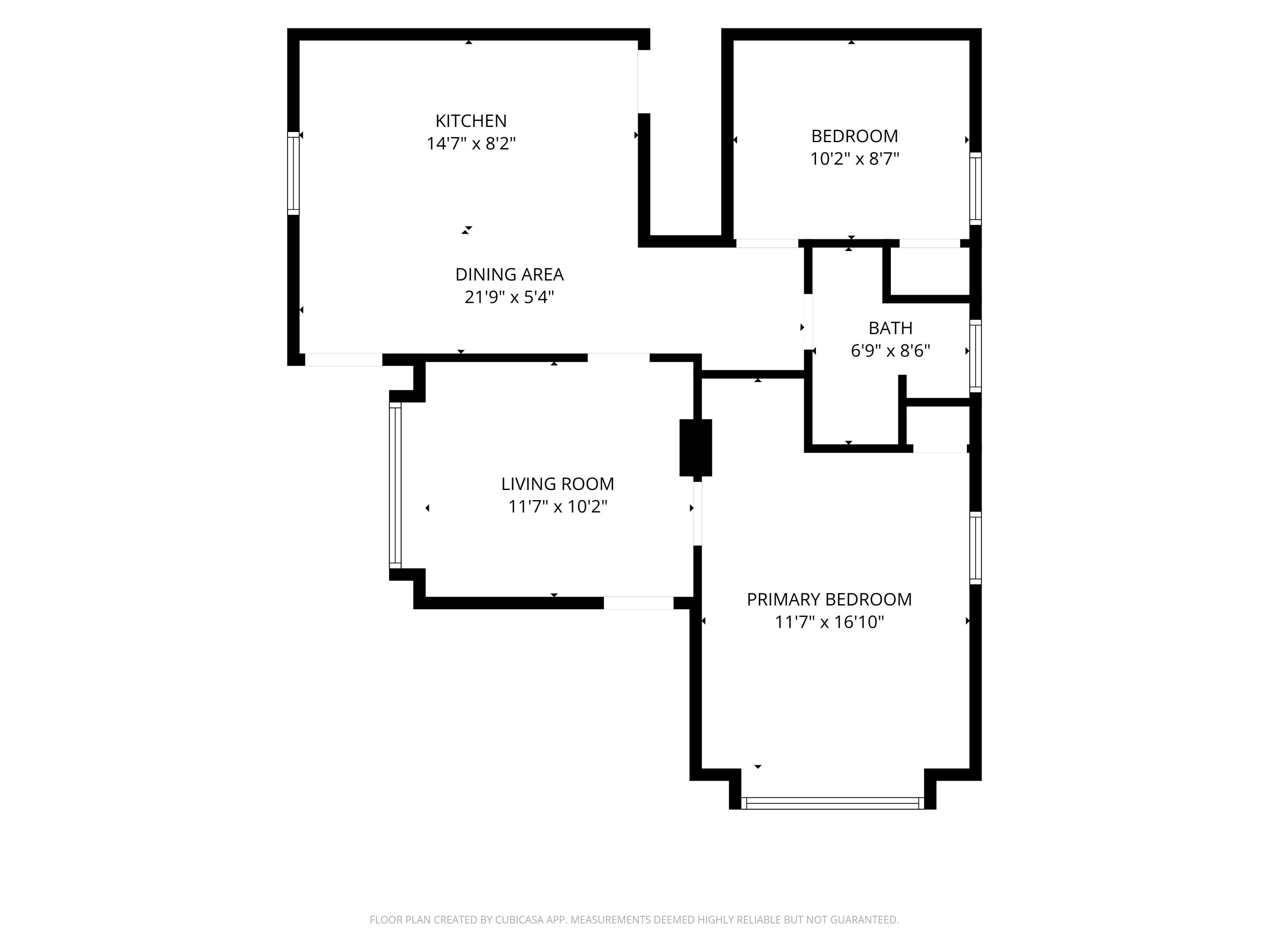 321 East Washington Street Prairie du Chien, WI 53821 - Photo 39 of 39 2D Floor Plan for 321 East Washington St