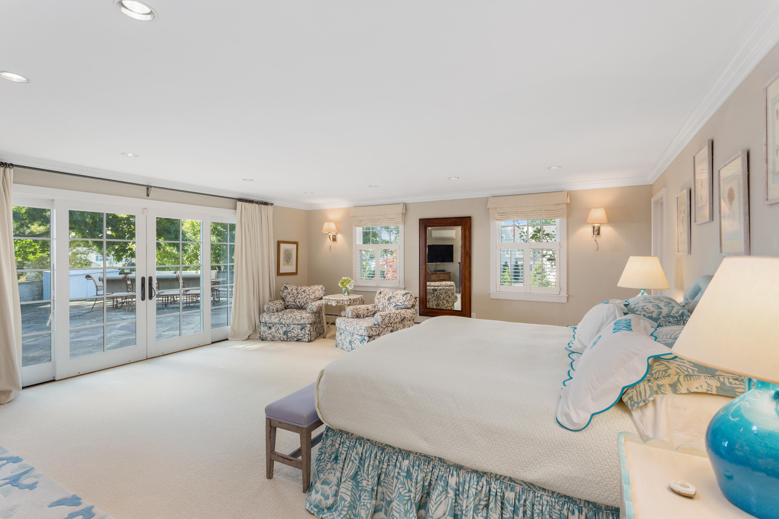 16 Nathan Hale Drive Norwalk, CT 06854 - Photo 15 of 29 a bedroom with a bed and a large window