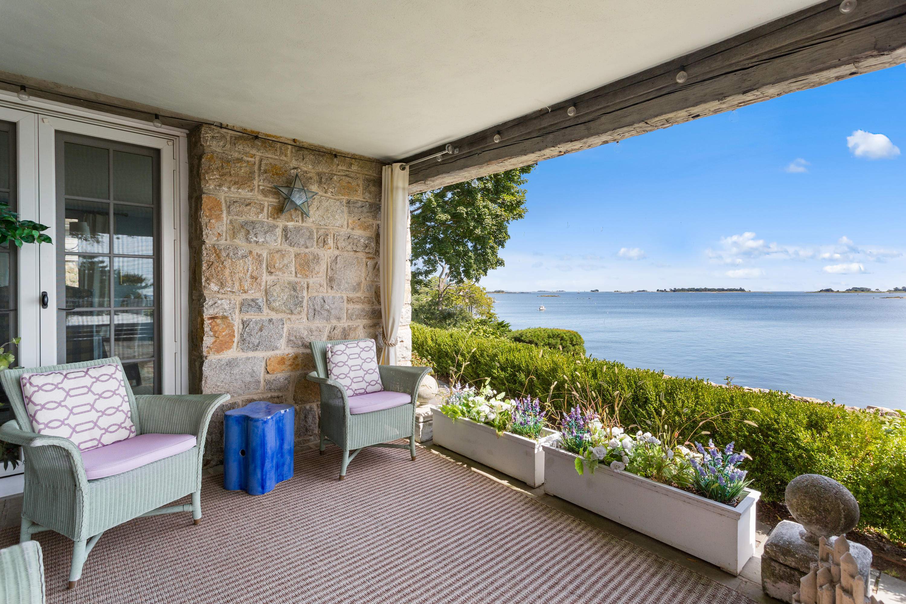 16 Nathan Hale Drive Norwalk, CT 06854 - Photo 3 of 29 a outdoor living space with furniture and a potted plant