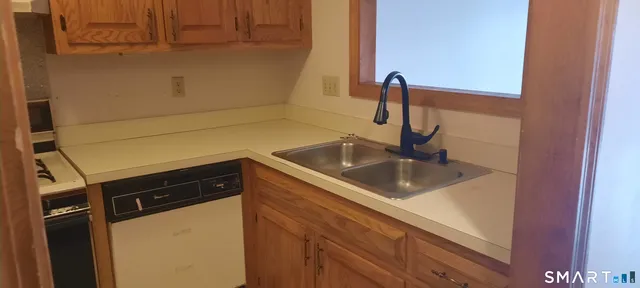 a view of a bathroom with a bathroom