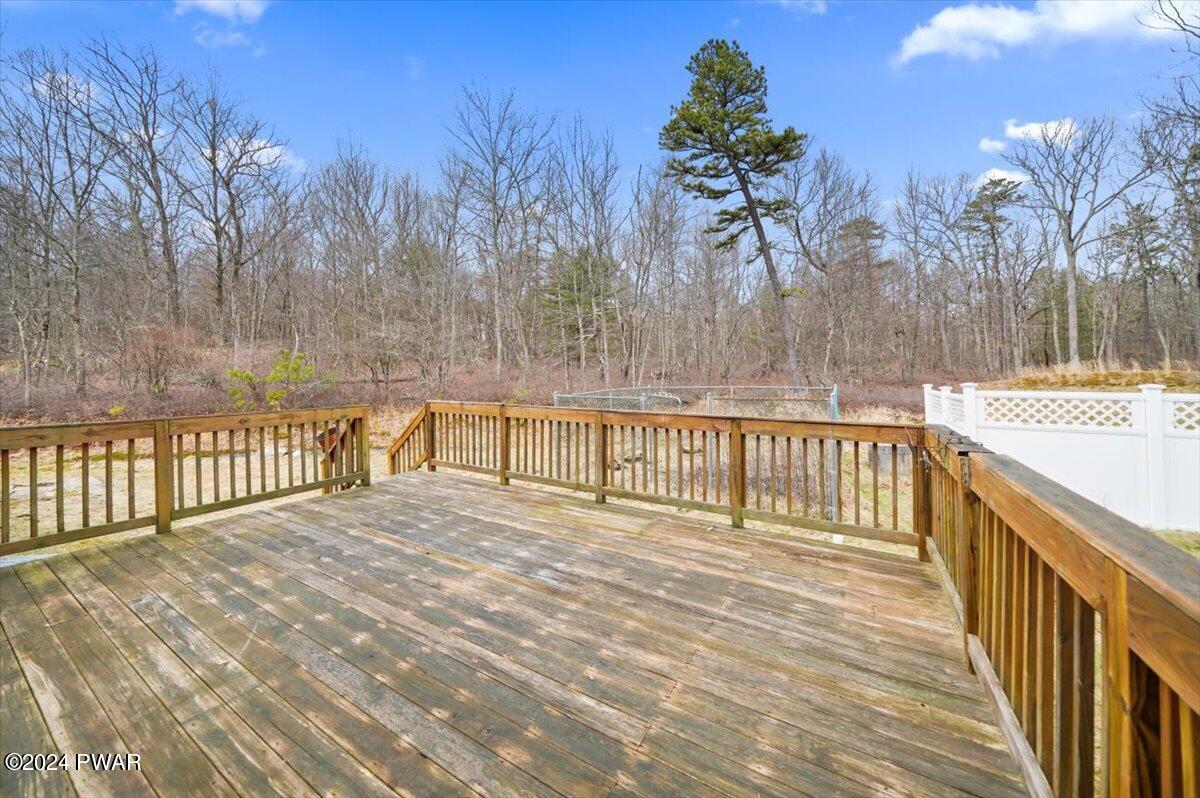 121 Caribou Road Dingmans Ferry, PA 18328 - Photo 32 of 38 Deck