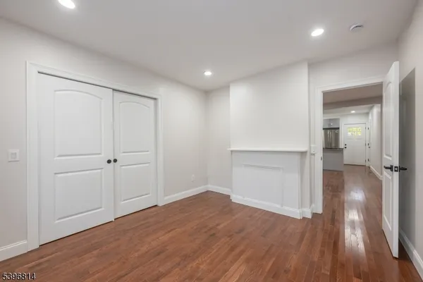 wooden floor in an empty room