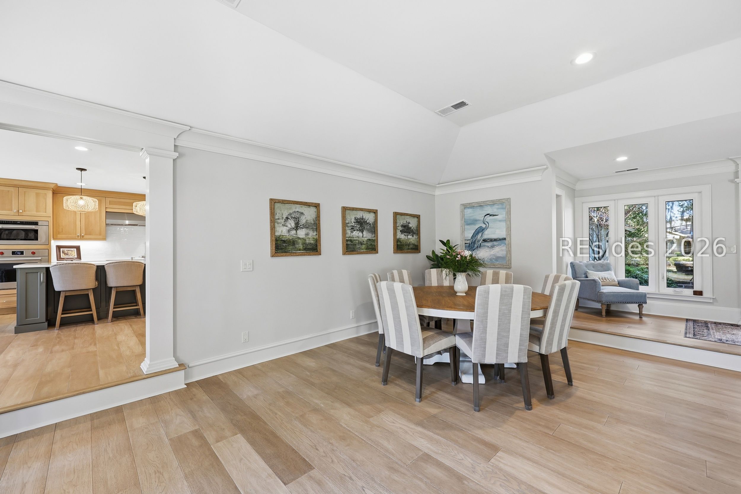 28 Pine Island Road Hilton Head Island, SC 29928 - Photo 15 of 84 DINING AREA - OPEN TO KITCHEN