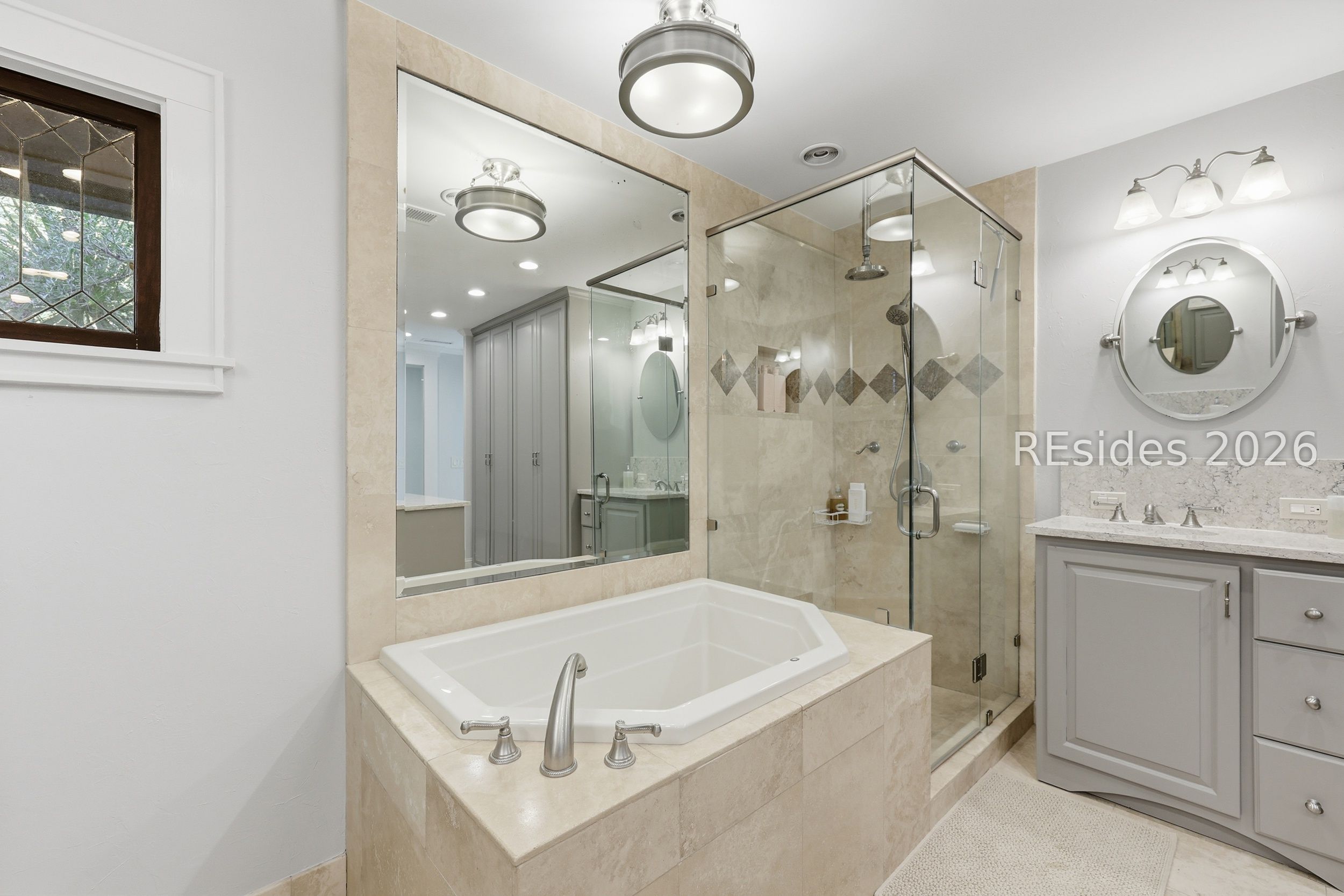 28 Pine Island Road Hilton Head Island, SC 29928 - Photo 35 of 84 PRIMARY BATH - WALK-IN SHOWER