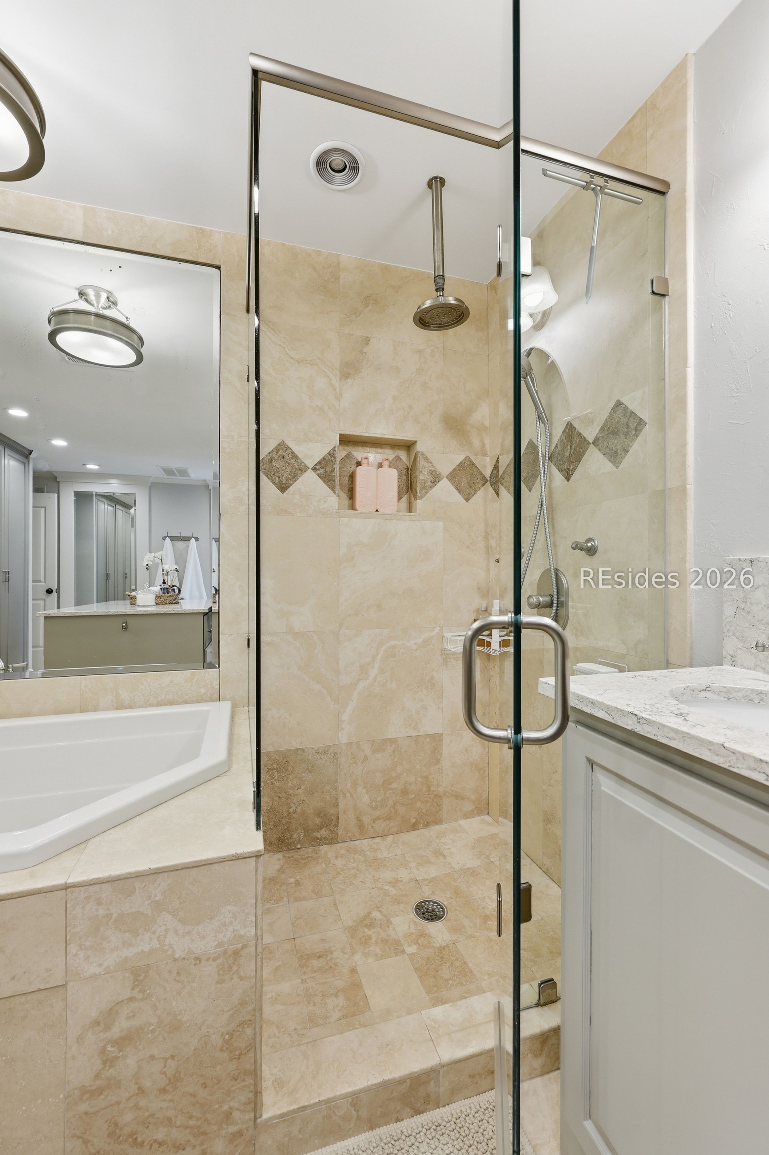 28 Pine Island Road Hilton Head Island, SC 29928 - Photo 36 of 84 PRIMARY BATH - SHOWER DETAIL