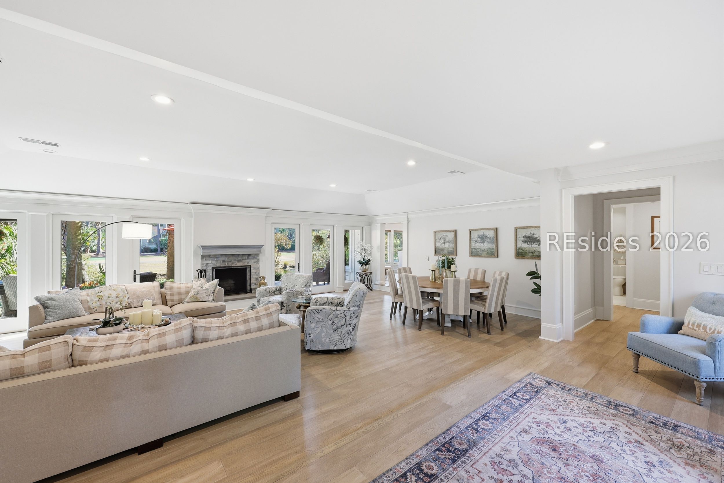 28 Pine Island Road Hilton Head Island, SC 29928 - Photo 8 of 84 GREAT ROOM OPENS TO DINING