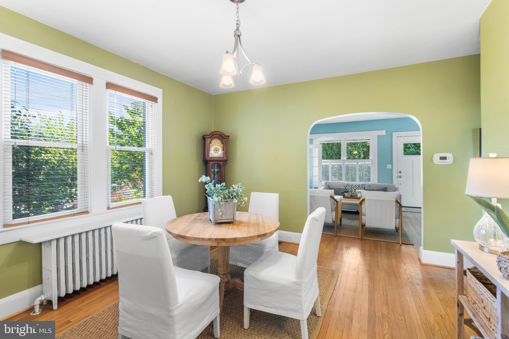 532 Overbrook Road Baltimore, MD 21212 - Photo 14 of 44 a view of a dining room with furniture and wooden floor
