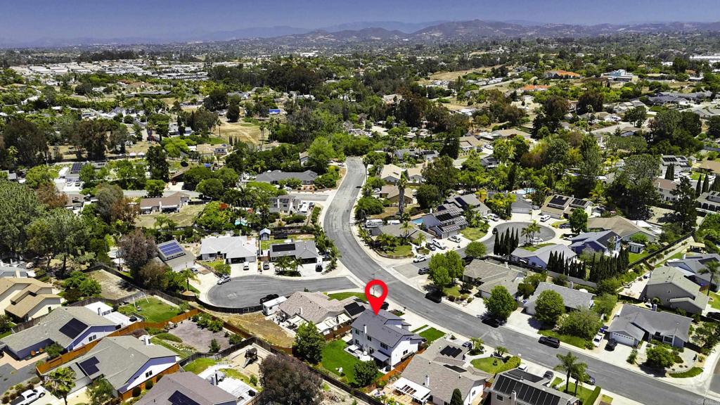 3577 Winslow Road Oceanside, CA 92056 - Photo 47 of 53 an aerial view of residential houses with city view
