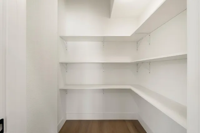 a view of a room with shelf