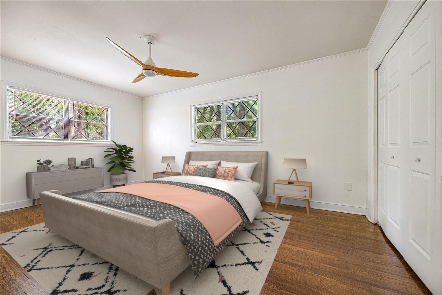 3121 East Glengarry Road Memphis, TN 38128 - Photo 7 of 15 a bedroom with a bed and a painting on the wall