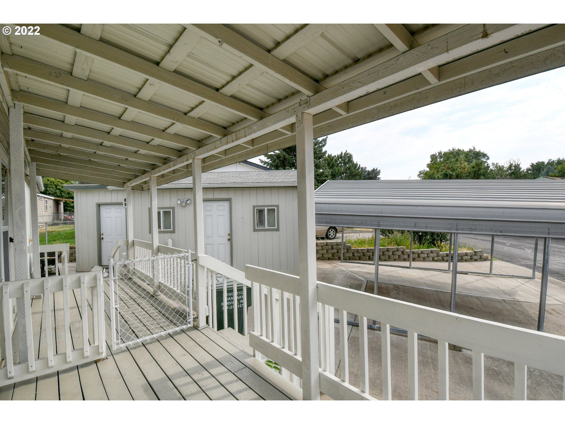 2600 Southwest Goodwin Avenue, Unit 33 Pendleton, OR 97801 - Photo 23 of 29 a view of a porch