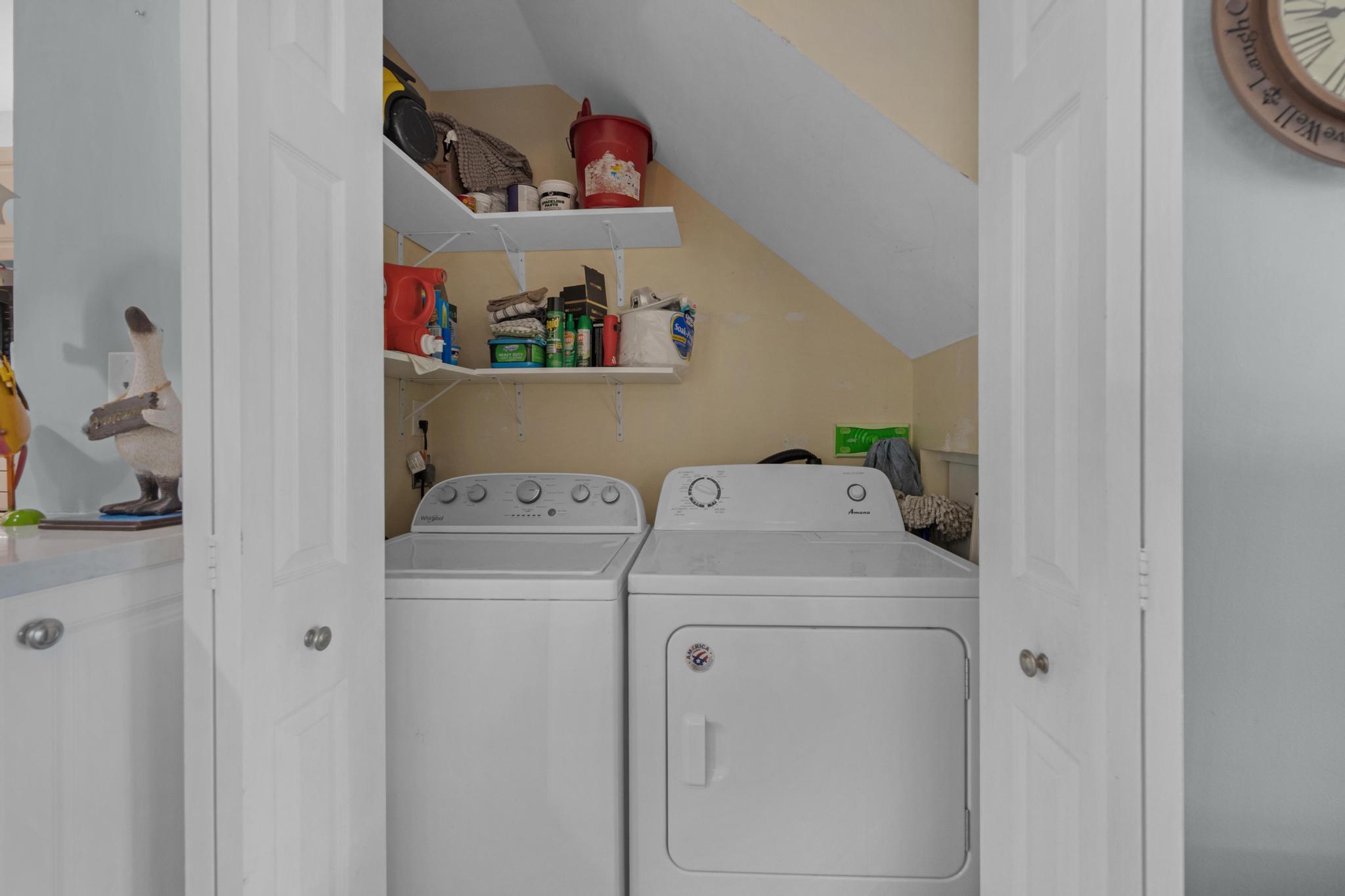 30 Whistling Duck Lane Key West, FL 33040 - Photo 11 of 38 a utility room with dryer and washer