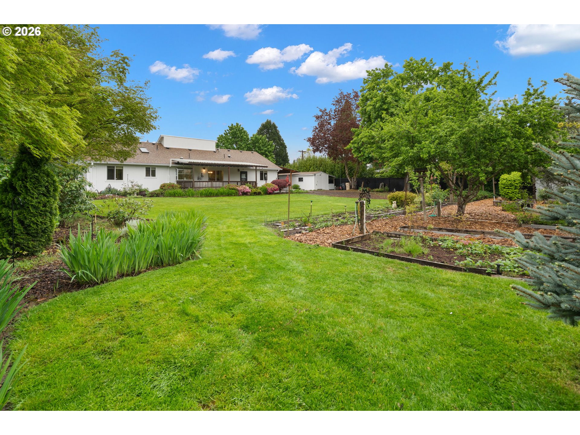 24950 Airport Road Northeast Aurora, OR 97002 - Photo 34 of 44 a view of house with a big yard